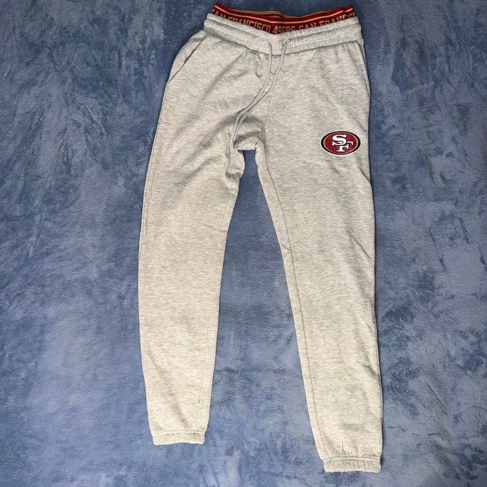 NFL San Francisco 49ers gray sweatpants